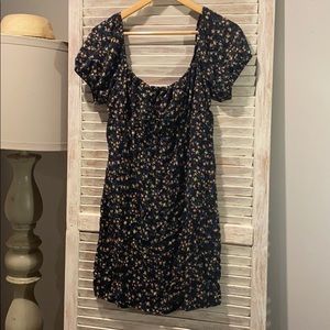 New floral short dress